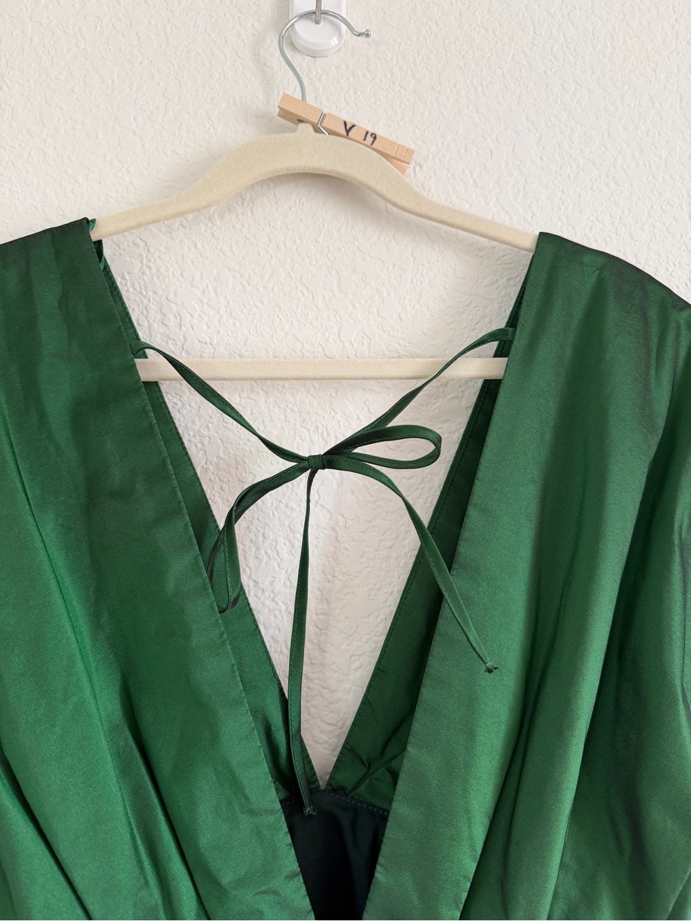 Anthropologie Exquise Tobie Dress in Emerald Green size small - Picture 10 of 13